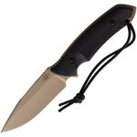 Attleboro Knives アウトドアナイフ Attleboro タン 波刃 ATK10112