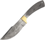 Knifemaking ナイフブレード ダマスカス鋼 スキナー BL096