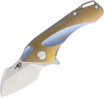 Bestech Knives 折りたたみナイフ IMP チタニウム 青 BTKT1710B
