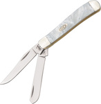 Case Cutlery 折りたたみナイフ ミニ Trapper ホワイトパール CA9207WP