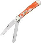 Case Cutlery 折りたたみナイフ Trapper テネシー オレンジ CA9254TN