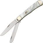 Case Cutlery 折りたたみナイフ Trapper ホワイトパール CA9254WP