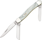 Case Cutlery ミディアム ストックマン CA9318WP ホワイトパール