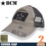 BCM メッシュキャップ COVER CAP ベルクロ付 正規品