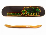 BLACK LABEL スケートボードデッキ RASTA ELEPHANT