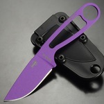 ESEE Izula ネックナイフ 紫色 ESISPURPBLK