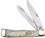 Frost Cutlery 折りたたみナイフ Trapper Ox 牛角 FBDG108OX