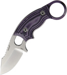 ホーグ Ex-F03 アウトドアナイフ クリップ 紫色 HO35338 フィクスドブレード