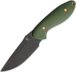 Kizer Cutlery アウトドアナイフ Sequoia グリーン KI1022A2 フィクスドブレード