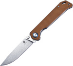 Kizer Cutlery 折りたたみナイフ Begleiter ライナーロック Tan KIV4458A4