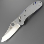 BENCHMADE 折りたたみナイフ 550-1 グリップティリアン 直刃 サテン仕上
