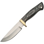 アウトドアナイフ 固定刃 パキスタン製 ブラックパカウッドハンター PA3361BK