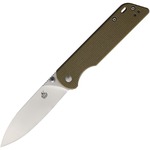 QSP KNIFE 折りたたみナイフ PARROT ライナーロック式 ライトグリーン QS102-G