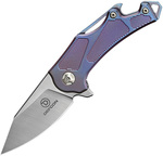 デフコン 折りたたみナイフ Rhino フレームロック 紫色 TF93151