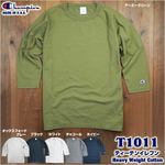 チャンピオン Tシャツ 7分袖 T1011 無地 ラグラン メンズ
