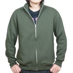 J.S.D.F. フルジップ・スウェット オリーブドラブ
