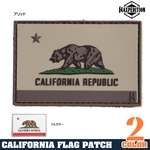 MAXPEDITION パッチ カリフォルニア州旗 ベアフラッグ ベルクロ