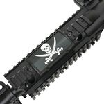  カスタムガンレールズ レールカバー Skull and Cross Swords