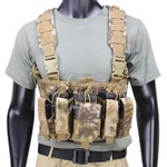 CONDOR チェストリグ MCR5 リーコン M4 ピストルマガジン6本 迷彩