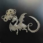 ネックナイフ フライングドラゴン ステンレス