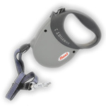 フレキシ 伸縮リード コンフォート2 Mサイズ 小型犬 グレー