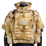 イギリス軍放出品 ボディアーマーセット Osprey オスプレイ MK2 デザートDPMカモ ポーチ付き