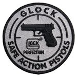 Glock ミリタリーパッチ Safe Action アイロンシート付
