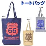 トートバッグ ルート66 コットン