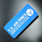 缶ペンケース U.S.エアフォース ブルー