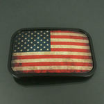 ベルトバックル ヴィンテージ風 星条旗