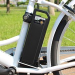 【直送 代引き不可】 MIMUGO 自転車用リチウムイオンバッテリー 5.8Ah/24V 自宅充電可能 HB-BAJ05D-S