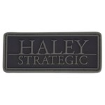 Haley Strategic ブランドロゴ PVCパッチ ベルクロ付き