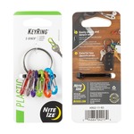 NITE IZE キーリング KeyRing S-Biner 樹脂製 Sビナ6個付 KRG2-11-R3