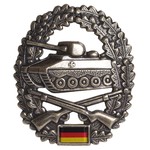 ドイツ軍放出品 記章 ピンバッジ 装甲歩兵部隊 ベレー帽用