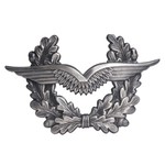 ドイツ軍放出品 ピンバッジ 記章 空軍 制帽用
