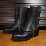 スイス軍放出品 レザーレギンス TAZ57 ゲートル