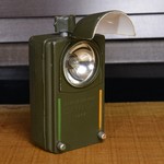 ドイツ軍放出品 シグナルライト DAIMON製 レンズカバー付き