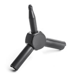 WADSN バルブキーM-ETAL スチール製 ME05001-BK