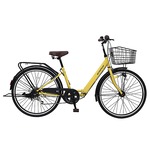 【直送 代引き不可】MIMUGO 折り畳み自転車 ACTIVE PLUS ノーパンク 26インチ MG-AP266NCM