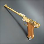 マルシン モデルガン ルガー P-08 8インチ 金属製