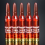 OMNIAPLAST スナップキャップ .243 ウィンチェスター弾 空撃ちケース