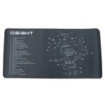 Osight メンテナンスマット 分解図プリント 作業用 59cm