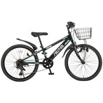 【直送 代引き不可】 OTOMO ジュニアMTB  NEXTYLE NX-CTB01 ブラック 61914