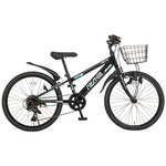 【直送 代引き不可】 OTOMO ジュニアMTB  NEXTYLE NX-CTB02 ブラック 61916