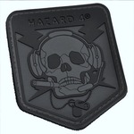 HAZARD4 パッチ  OPERATOR SKULL 3Dラバーベルクロ PAT-OPSK