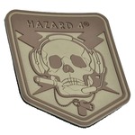 HAZARD4 パッチ  OPERATOR SKULL 3Dラバーベルクロ PAT-OPSK