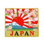 自衛隊グッズ 刺繍パッチ 「旭日旗」 「富士山」 「JAPAN」 両面ベルクロ付 PJ40-TZ