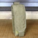 米軍放出品 グレネードポーチ MOLLEII 40mm シングル コヨーテ