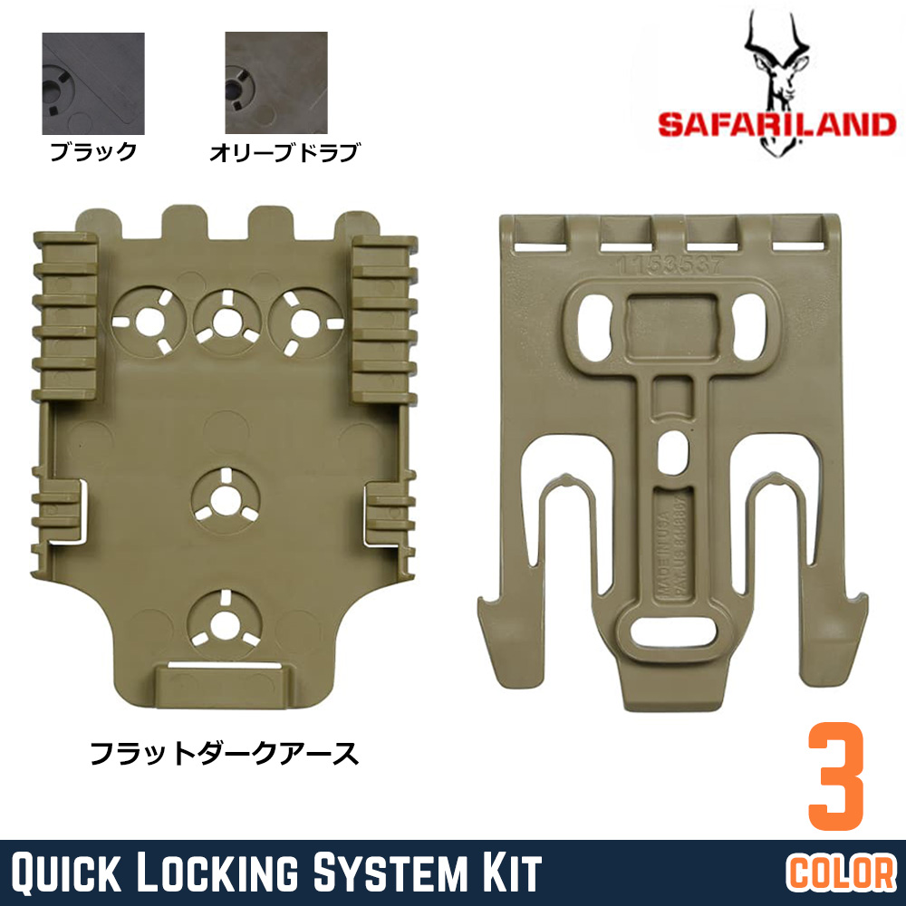 Safariland ホルスターアタッチメント QLSキット QUICK-KIT1