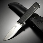 FALLKNIVEN アウトドアナイフ F1 フルタング レザーシース付き